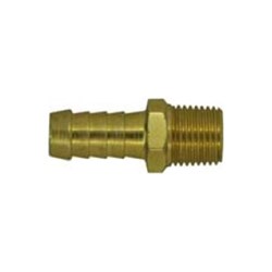 HOSE STEM 3/8&quot; HOSE X 1/2&quot;BSP