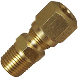 CONNECTOR MALE 1/4" TUBE X 1/4"NPT