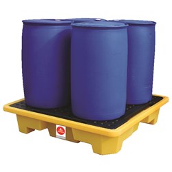 ALEMLUBE 4 DR SPILL CON STACK