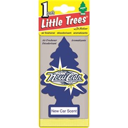 LITTLE TREES AIR FRESHNER - NEW CAR SCENT FRAGRANCE