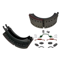 KIT BRAKE SHOE SET STEER 16 1/2&quot; X 6&quot;