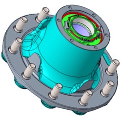 HUB CONMET TN ALUM PRESET HP10 10/285