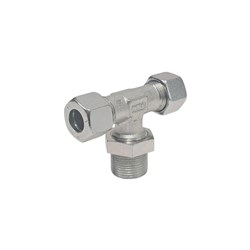 BPW M22 X 12MM TUBE TEE PIECE FITTING