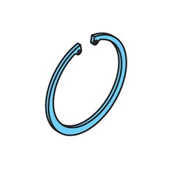BPW CIRCLIP OUTER ECO H91/10 122 X 4