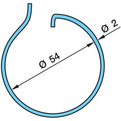 BPW SPRING RING SUIT BPW 9000 SERIES ECO