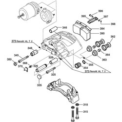 BPW CALIPER RATIONALIZED RHSB4309T KIT