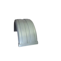 DARK GREEN SUPER SINGLE DYNAPLAS MUDGUARD