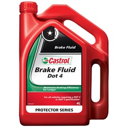 CASTROL BRAKE FLUID DOT4 4L
