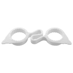 33MM LINKED WHEEL NUT INDICATOR WHITE