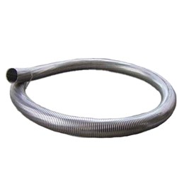 FLEX EXHAUST 5&quot; OD STAINLESS STEEL