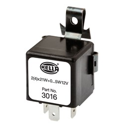 HELLA ELECTRONIC FLASHER UNIT 12V 3 PIN