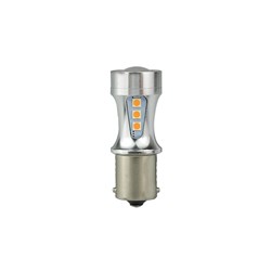 LED AUTOLAMPS 12-24V AMBER INDICATOR BAYONET GLOBE