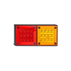 LED AUTOLAMPS 280 DOUBLE SERIES AMBER/RED STOP/TAIL/INDICATOR LAMP