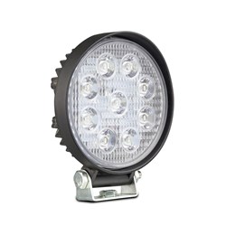 LED AUTOLAMPS FL2 SERIES 27W WHITE ROUND FLOOD LAMP