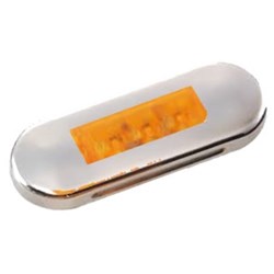 AMBER LED MARKER LAMP AMBER LENS