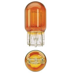 NARVA 12V 21W T20 WEDGE AMBER 10