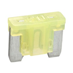 NARVA 20AMP YELLOW MICRO BLADE FUSE 5PK