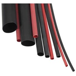 NARVA DUAL WALL H/SHRINK BLACK 6 0MM