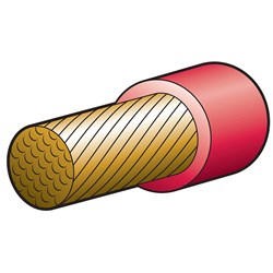 NARVA 330A RED 0 B&S CABLE PER MTR