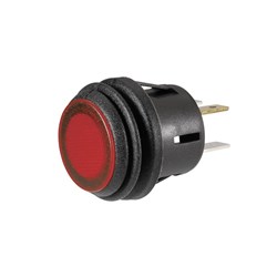 NARVA 12V LED OFF/ON PUSH/PUSH RED