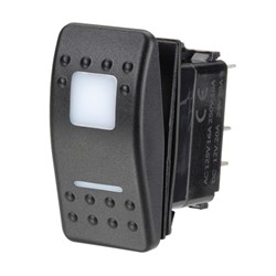 NARVA SW RK OFF/ON - BLUE 12/24V LED