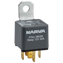 NARVA RELAY 24V 5PIN 30A D BL 1
