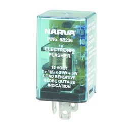NARVA ELEC FLASHER 12V 3 PIN BL 1