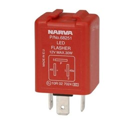 NARVA ELEC FLASHER 12V 3 PIN LEDBL