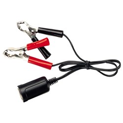 NARVA PWR EXT ACC SOCKET + BATT CLIP