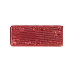 NARVA RETRO REFLECTOR RED ADHESIVE 2PK