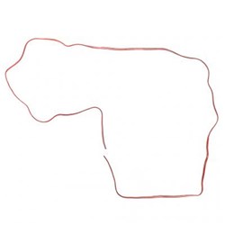 TIMING COVER STRIP SEAL UPPER