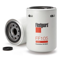 FLEETGUARD FUEL SPIN-ON FILTER- FF105
