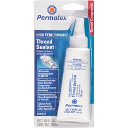 PERMATEX 56521 HI PERFORMANCE THREAD SEALANT 50ML