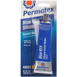 PERMATEX 80022 SENSOR SAFE BLU RTV SILIC GSKT MKR 85G