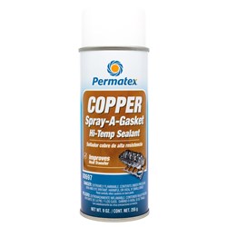PERMATEX 80697 COPPER SPRAY-A GSKT HI-TMP SEALANT 255G