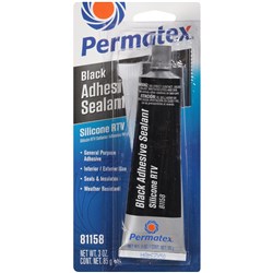 PERMATEX 81158 BLACK SILICONE 85G