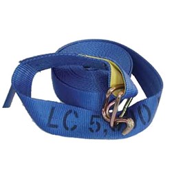 WINCH STRAP 9M X 75MM - 5000KG