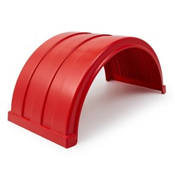 MAXUS RED PLASTIC MUDGUARD 600MM