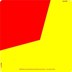 SIGN REAR MARKER CLASS 1 300X3