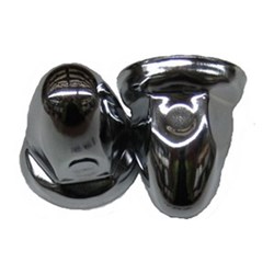 NUT COVER CHROME 33MM 10 PCE