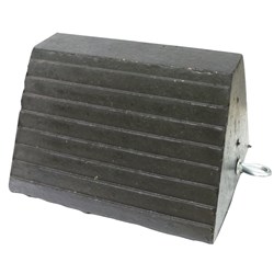 HEAVY-DUTY RUBBER WHEEL STOPPING CHOCK