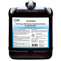 VIVA ENERGY HD PREMIUM N ANTIFREEZE COOLANT 50/50 - 20L