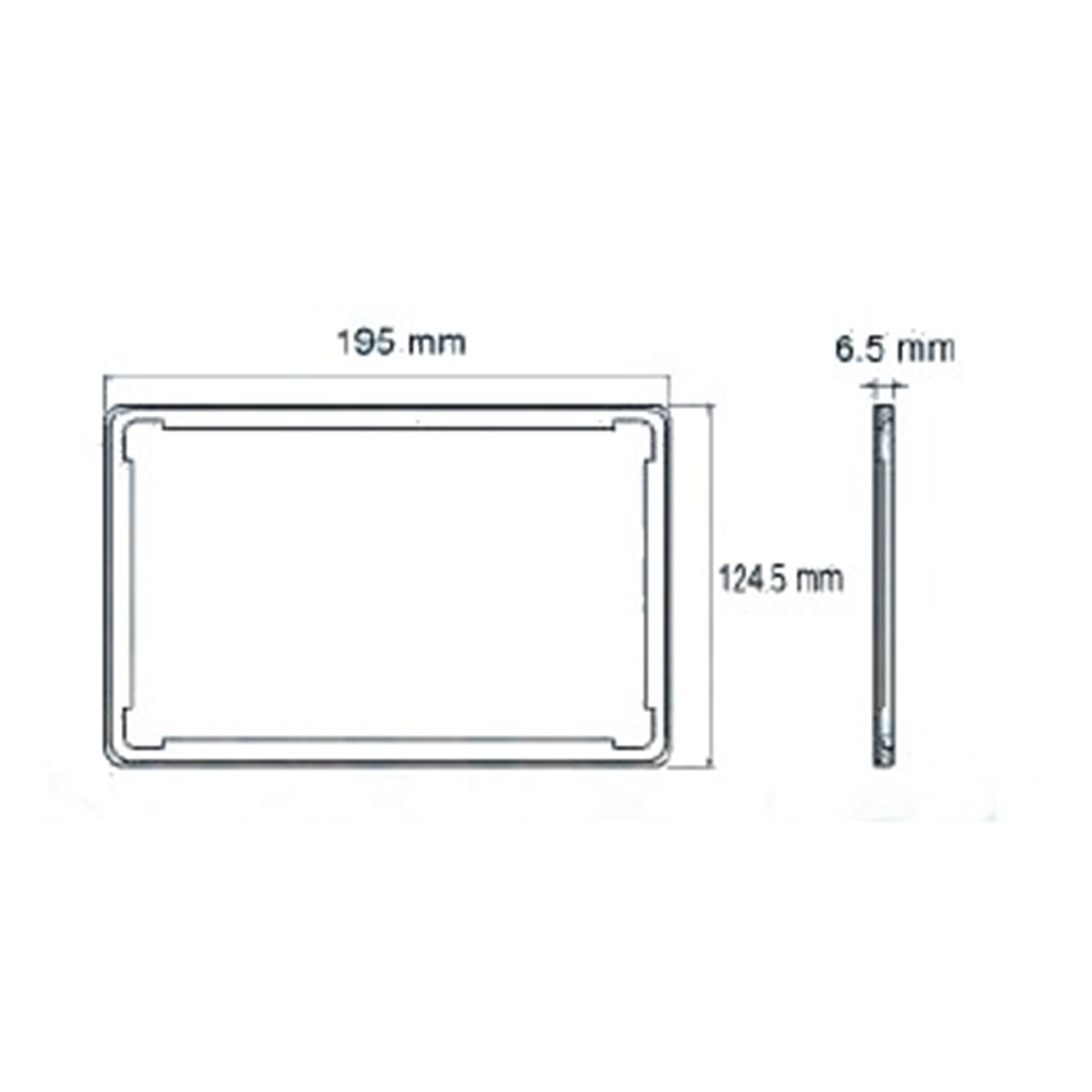 WHITE LED JUMBO REVERSE LAMP INSERT ELM26007CKBL | Truck & Trailer ...